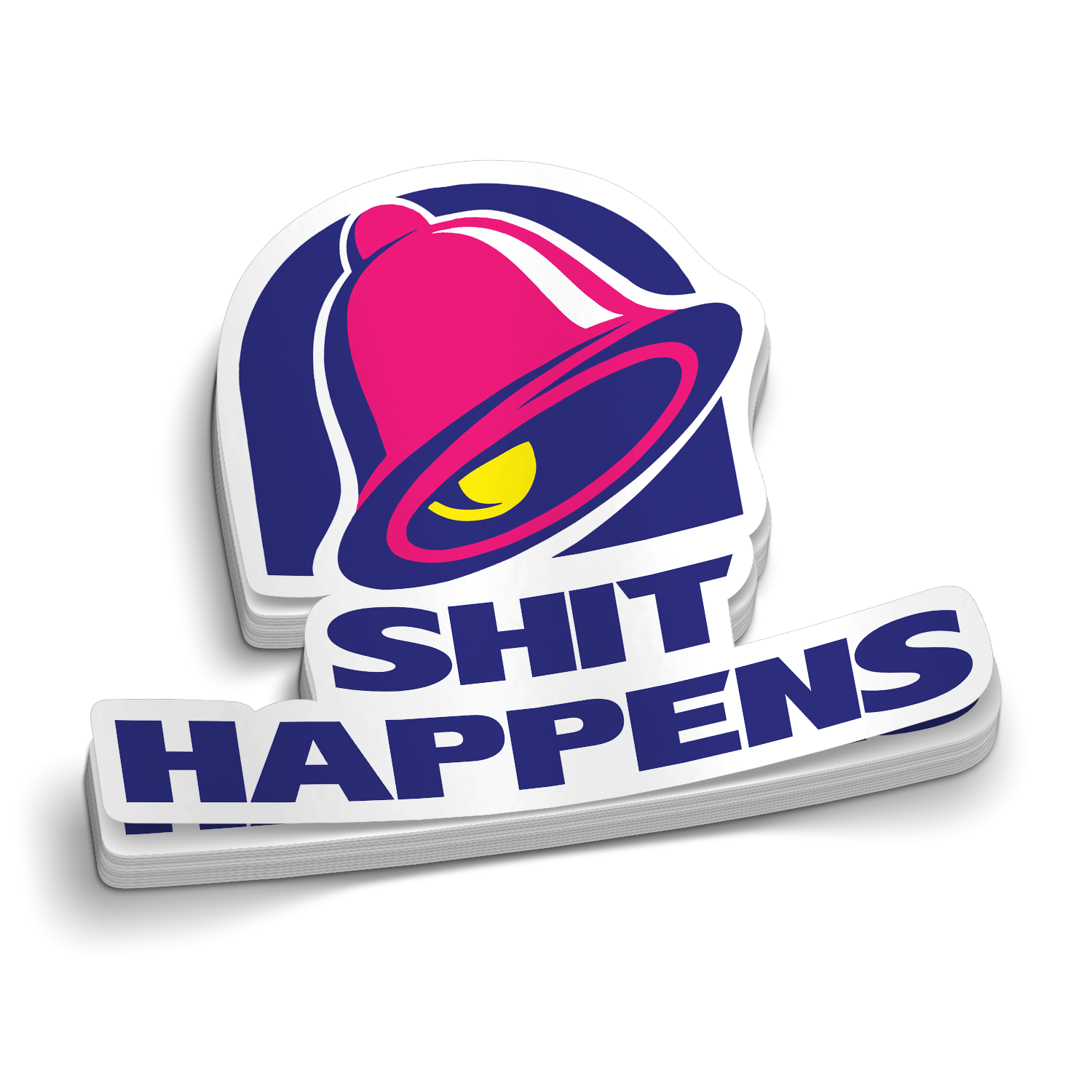 Shit Happens -  Hard Hat Decal