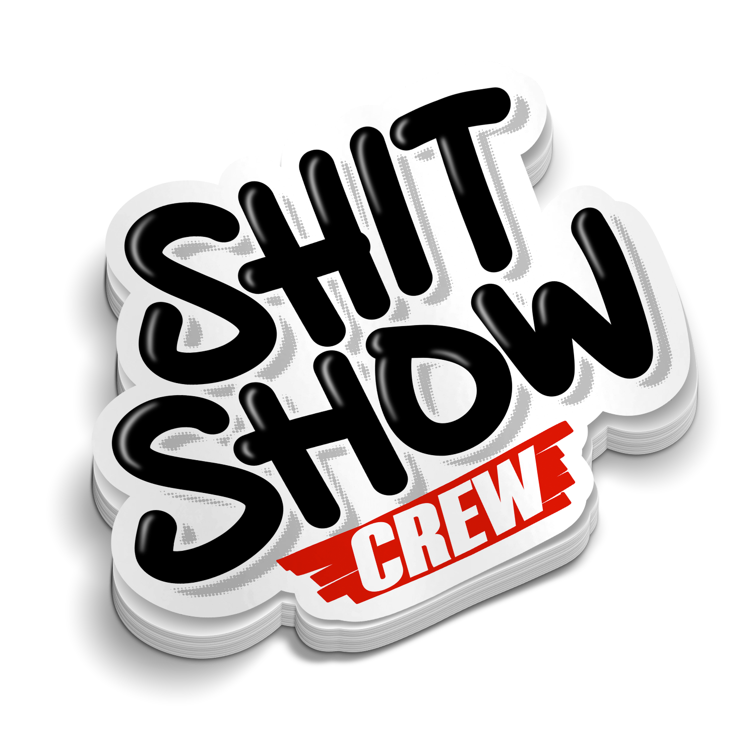 Shit Show Crew -  Hard Hat Decal