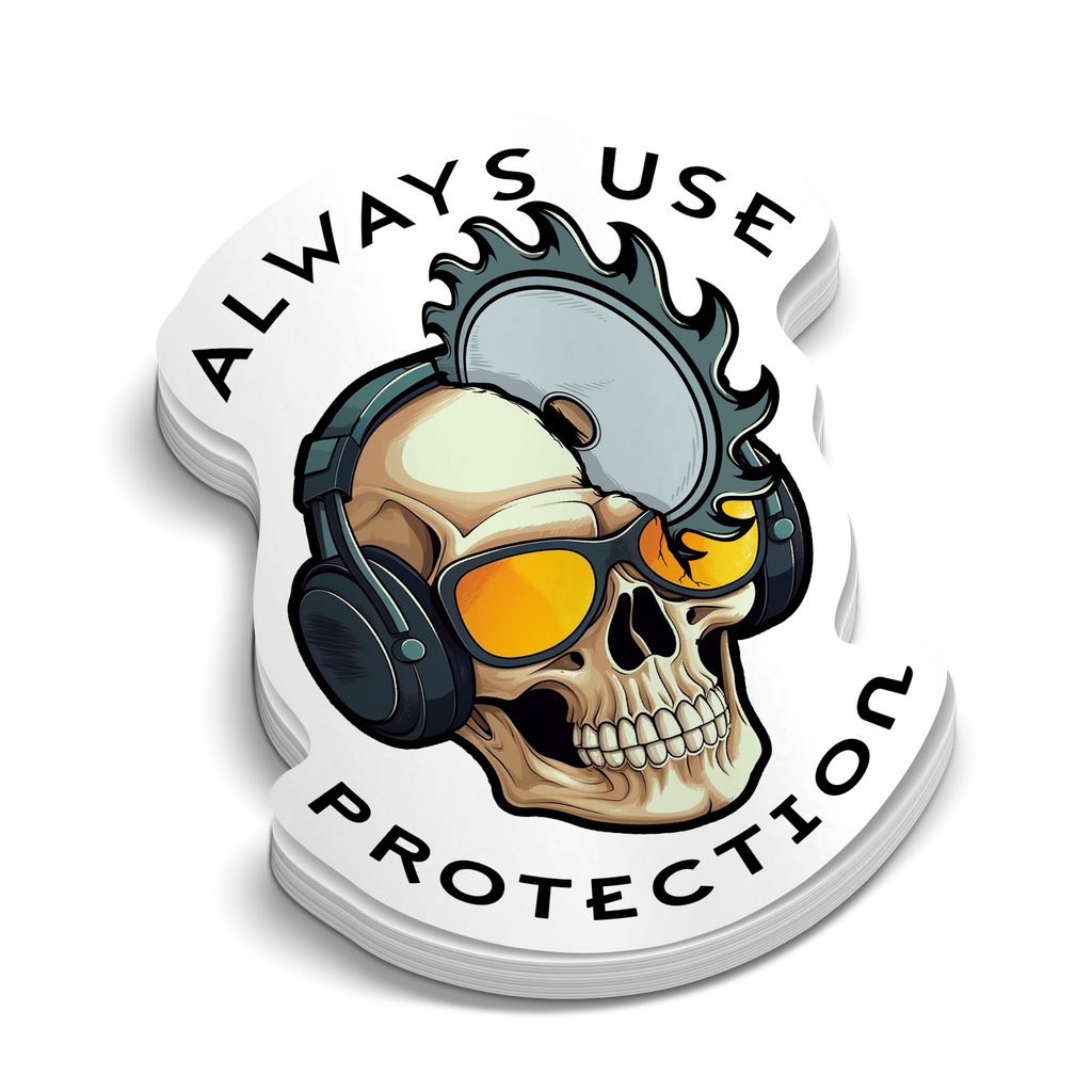 Protection  -  Hard Hat Decal