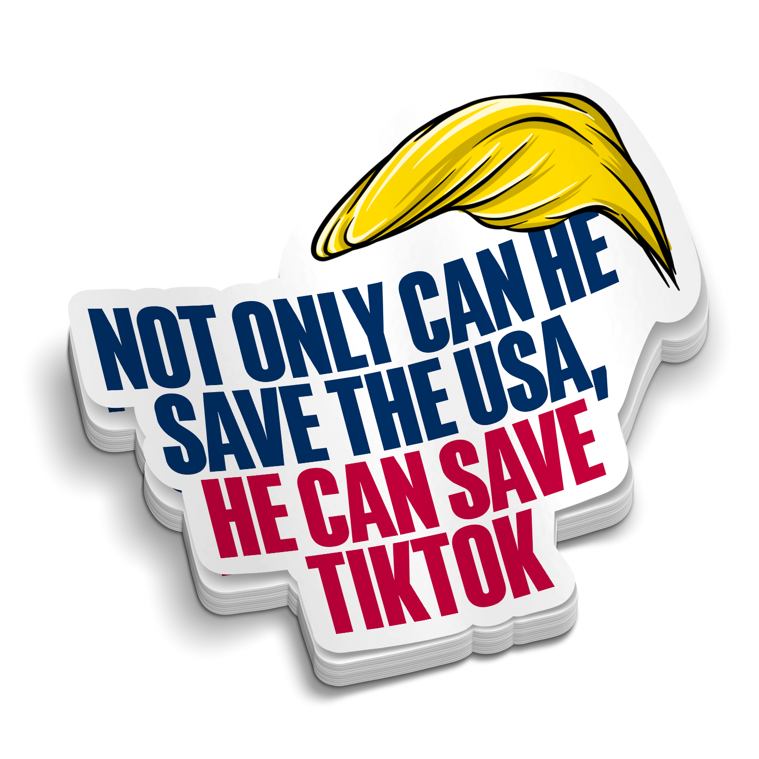 Making TikTok Great - Hard Hat Decal