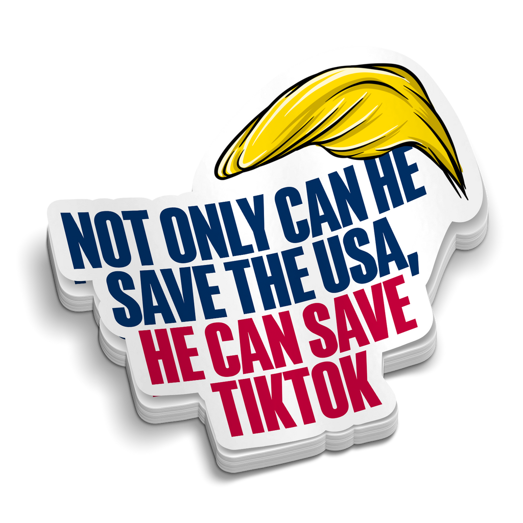 Making TikTok Great - Hard Hat Decal