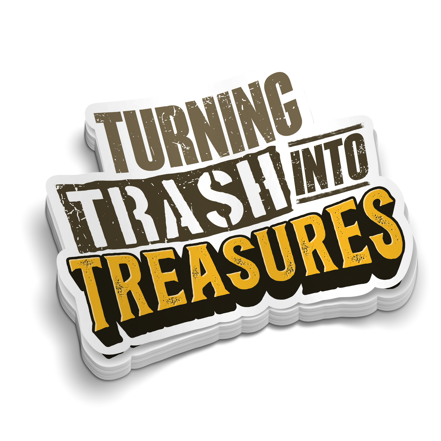 FunBucket Kustoms - Trash Into Treasures Decal