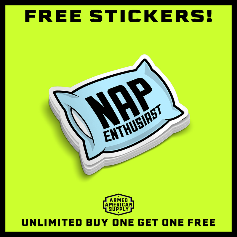 Nap Enthusiast -  Hard Hat Decal