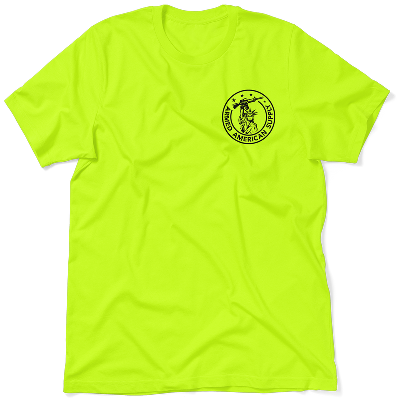 Mugshot - Safety Yellow T-Shirt