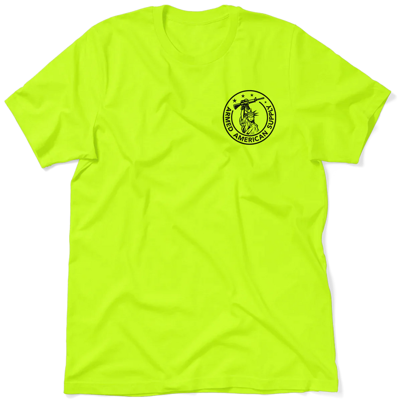 Amish Electrician - Safety Yellow Hi-Vis T-Shirt