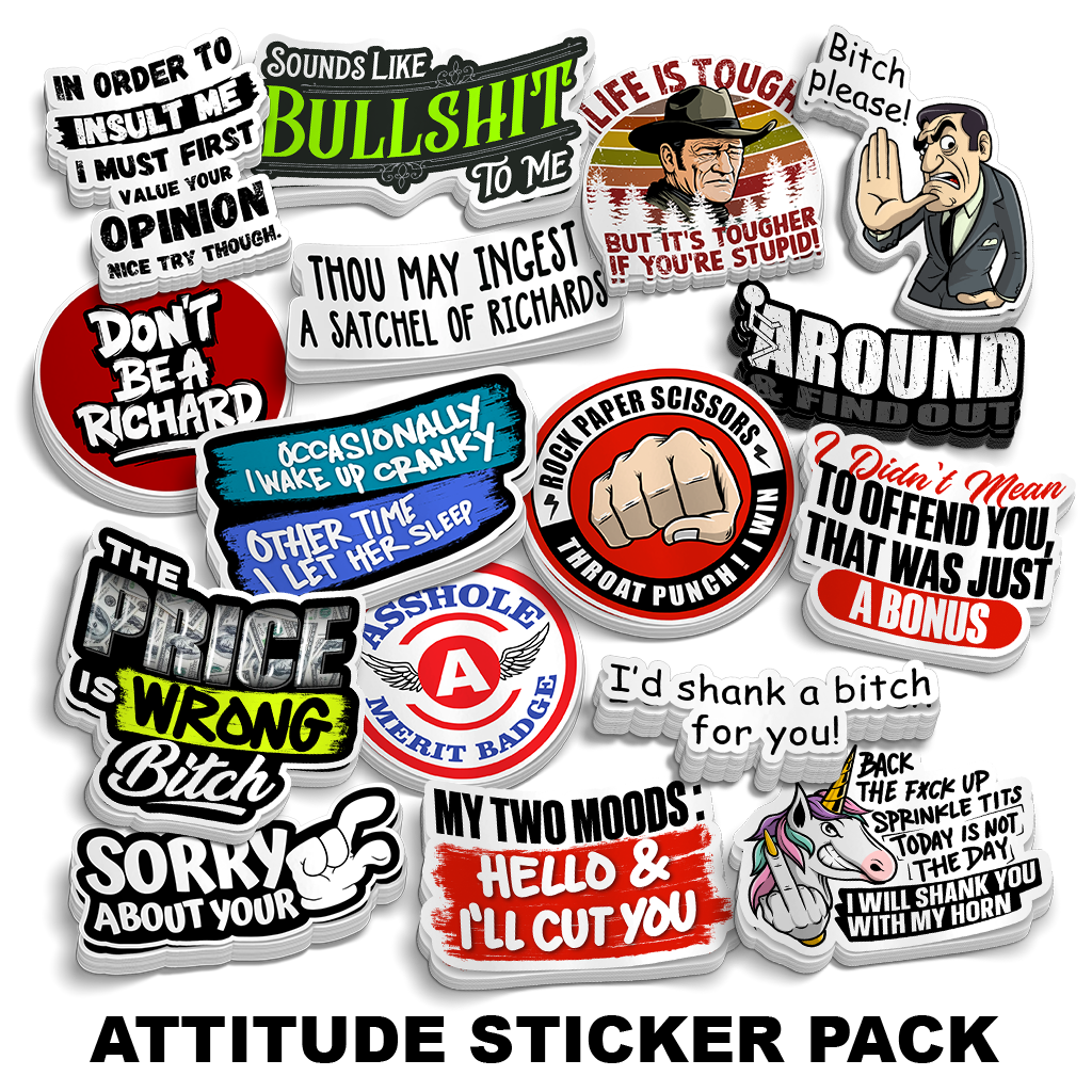 Attitude Sticker Pack