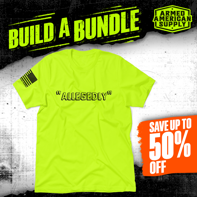 Allegedly - Safety Yellow T-Shirt