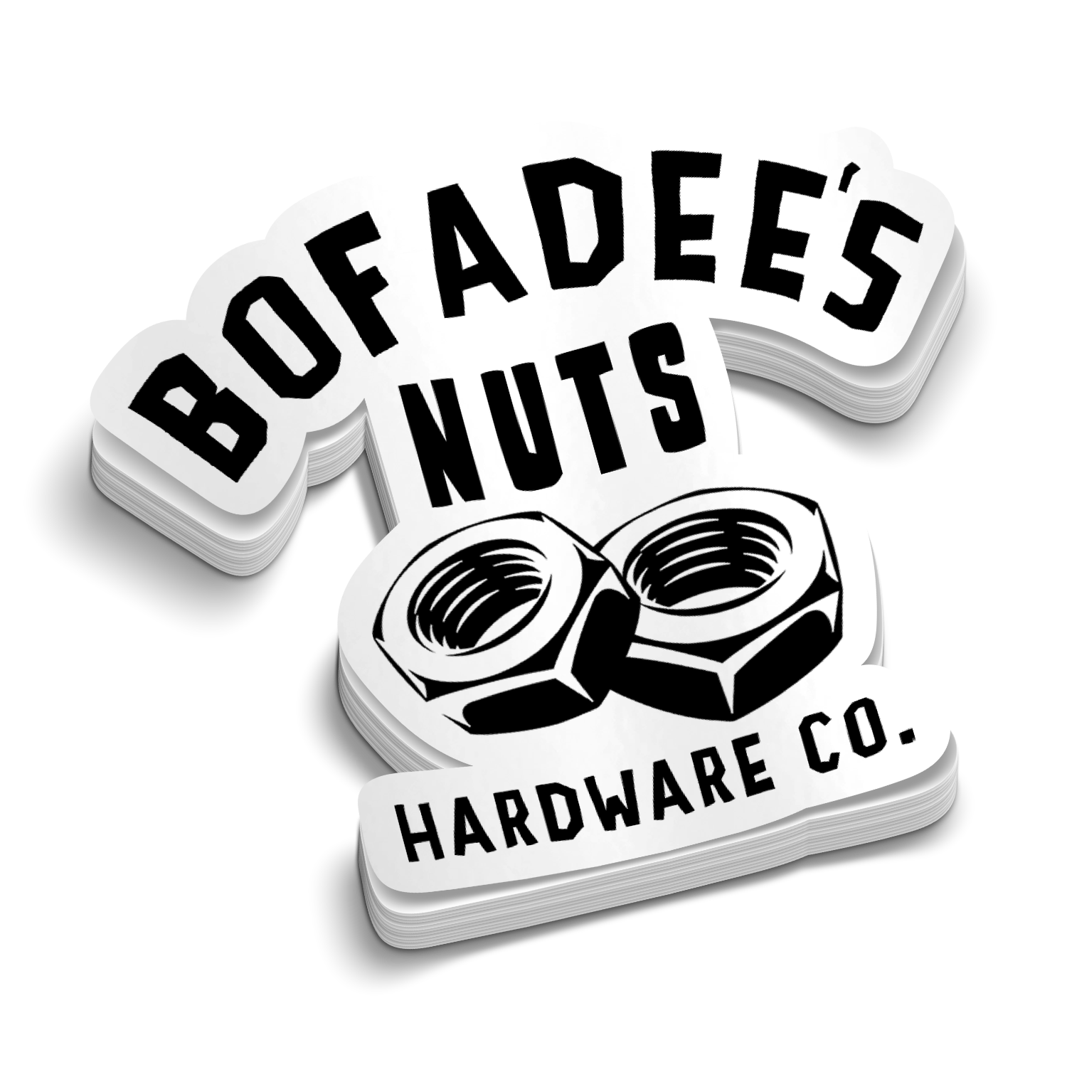 Bofadee's Hard Hat Decal