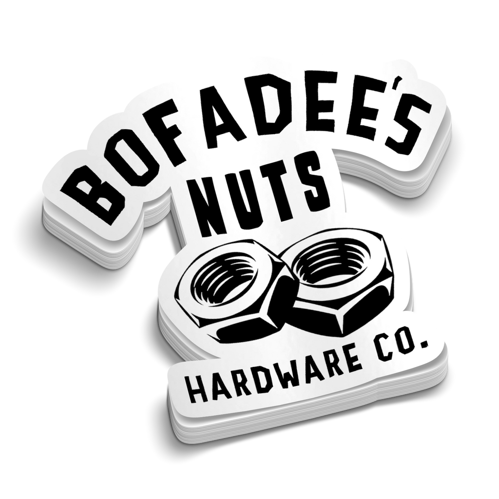 Bofadee's Hard Hat Decal