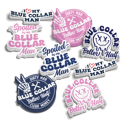 Blue Collar Better Half Sticker Pack