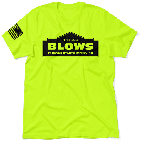 Blows - Safety Yellow T-Shirt