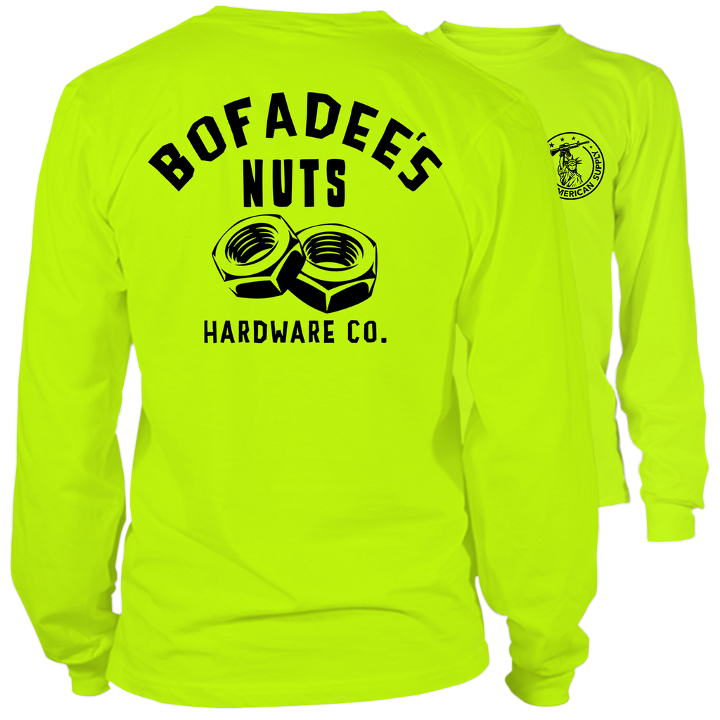 Bofadee's - Long Sleeve Hi-Vis T-Shirt