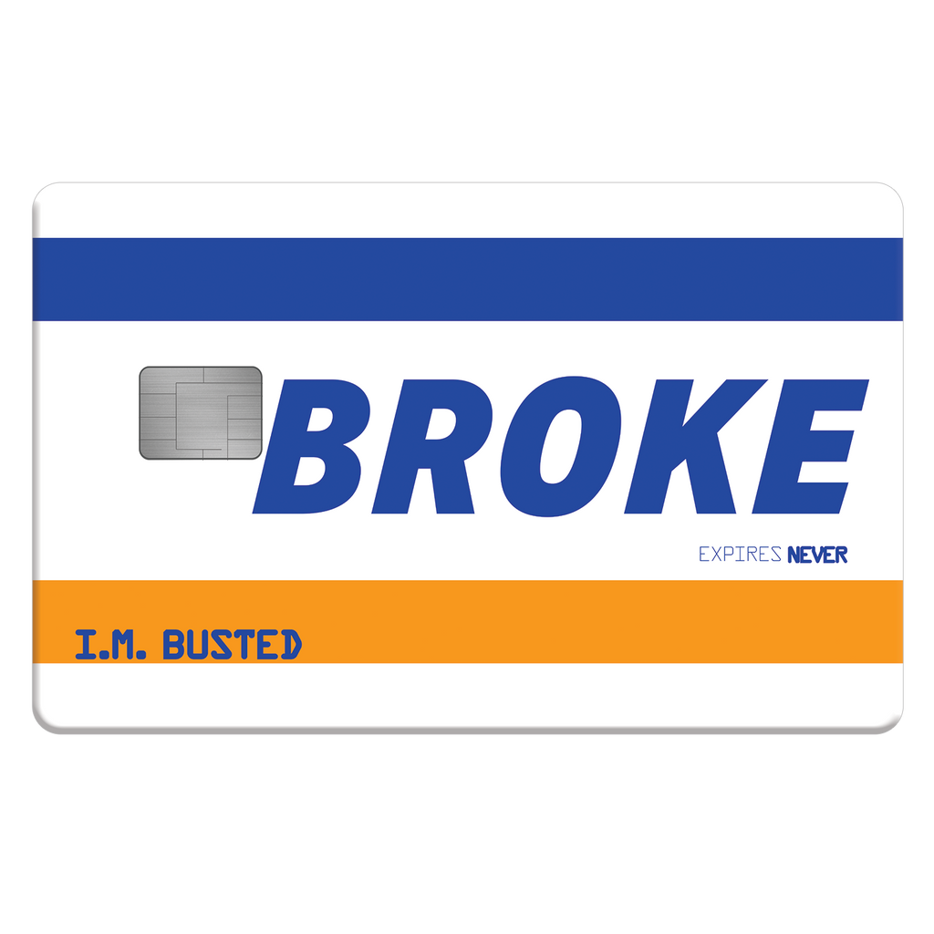 Broke Credit Card Skin