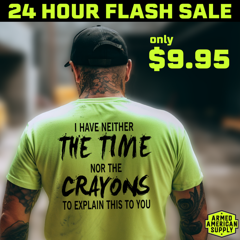 Crayons $9.95 Flash Sale!