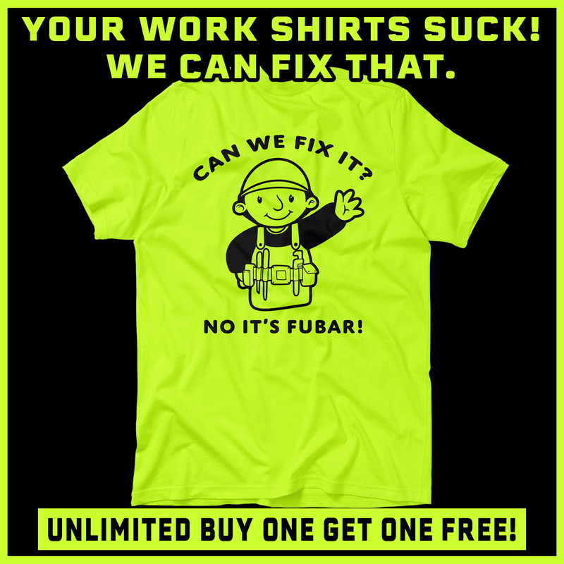 FUBAR - Safety Yellow T-Shirt