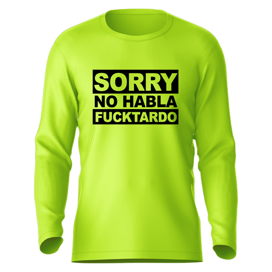 F*cktardo - Hi-Visibility UPF 50 Long Sleeve Sun Shirt