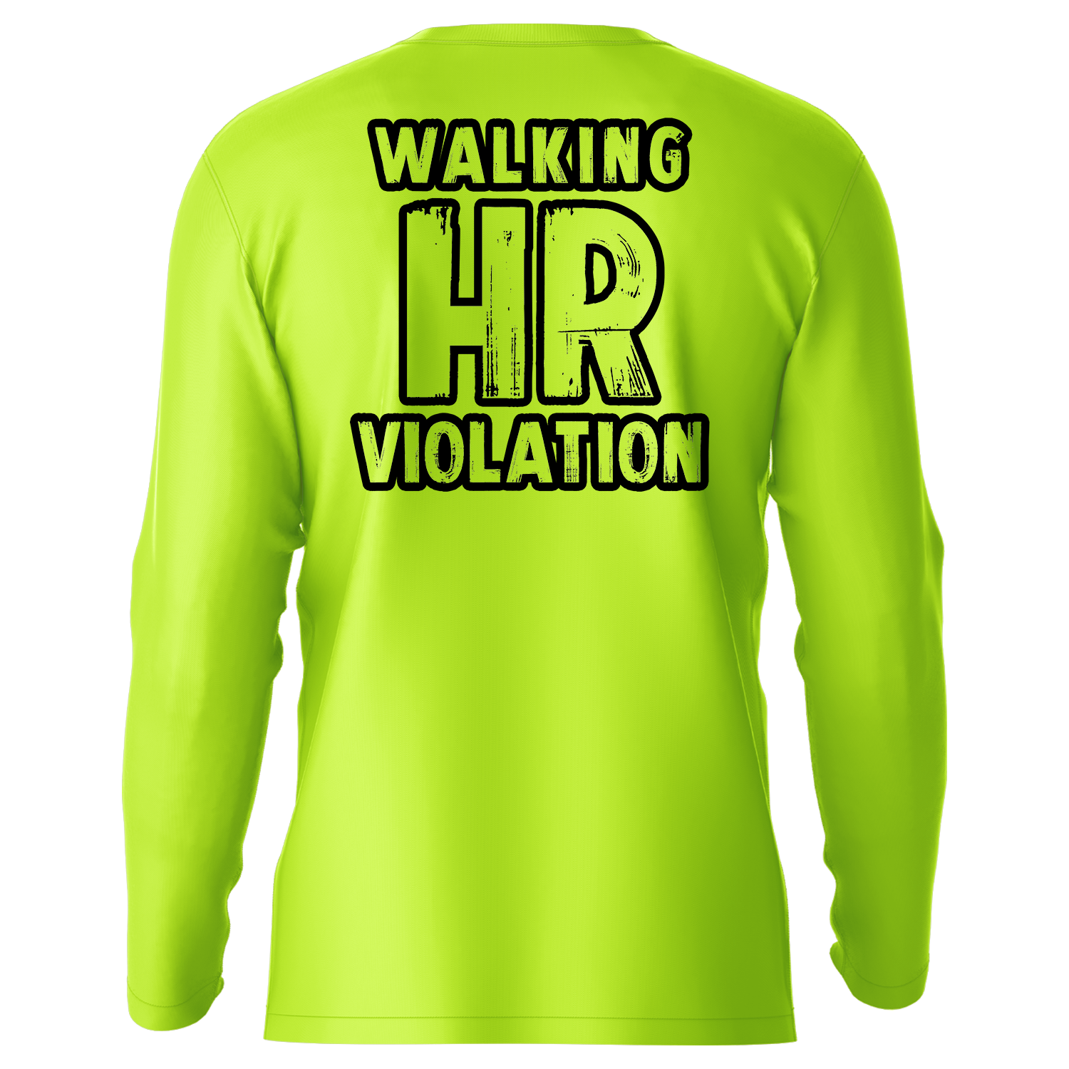 HR Violation - Hi-Visibility UPF 50 Long Sleeve Sun Shirt