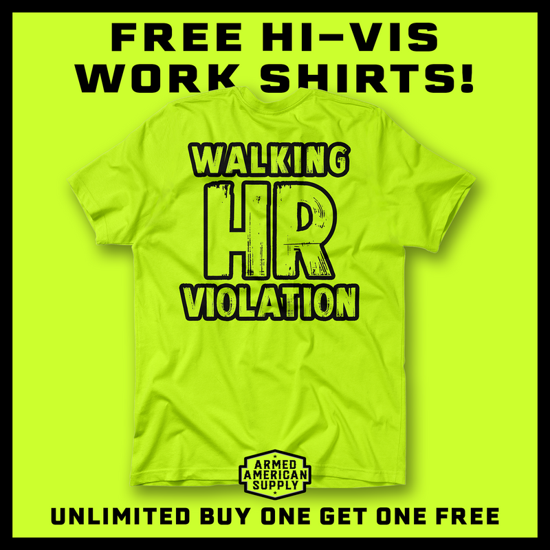 HR Violation - Safety Yellow T-Shirt