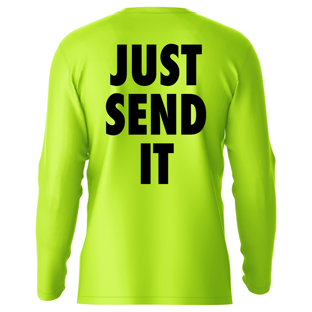 Just Send It - Hi-Visibility UPF 50 Long Sleeve Sun Shirt