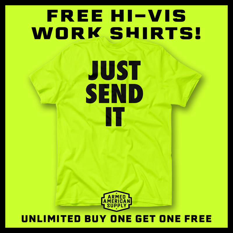 Just Send It - Safety Yellow T-Shirt