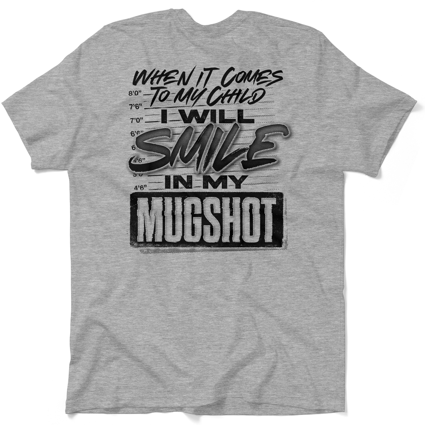 Mugshot - Heather Grey T-Shirt