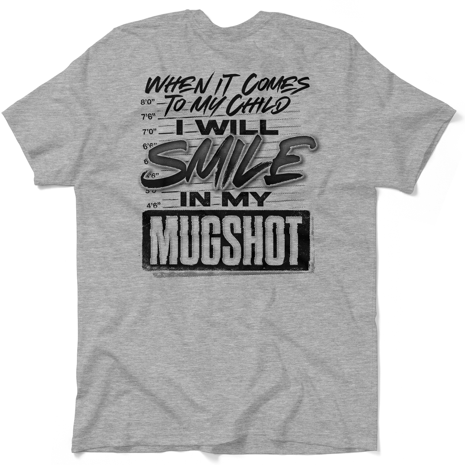 Mugshot - Heather Grey T-Shirt