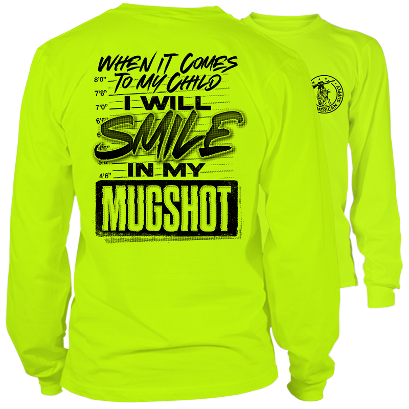 Mugshot - Long Sleeve Hi-Vis T-Shirt