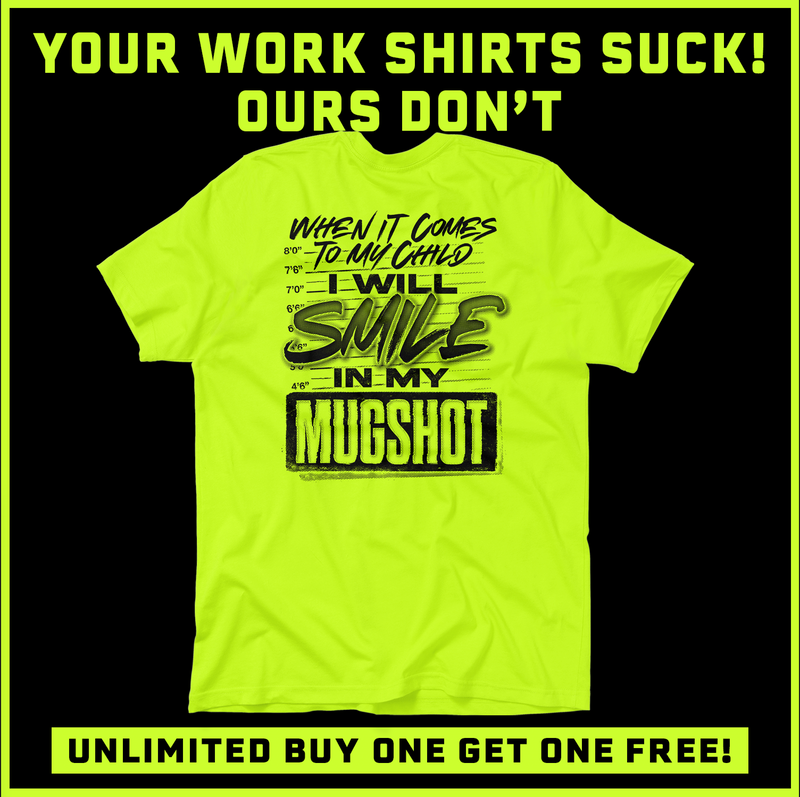 Mugshot - Safety Yellow T-Shirt