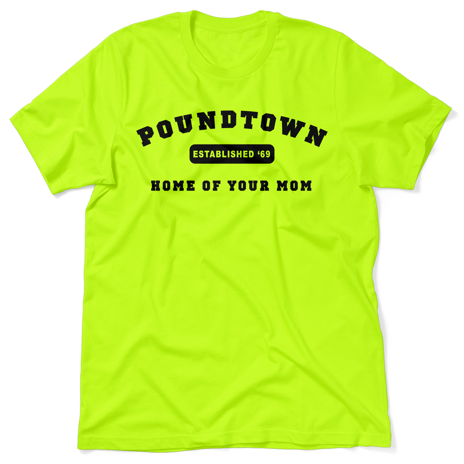 Poundtown - Safety Yellow T-Shirt