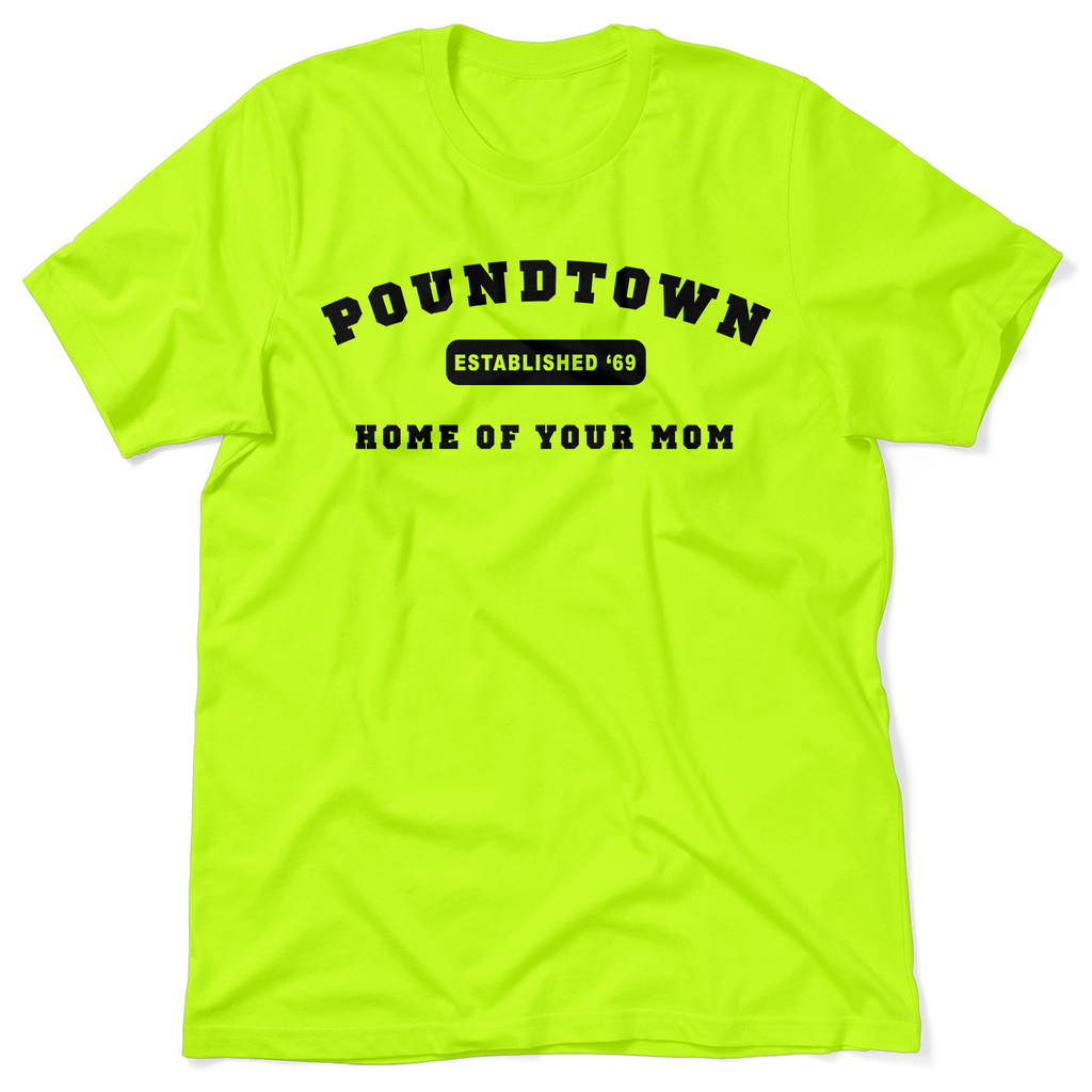 Poundtown - Safety Yellow T-Shirt
