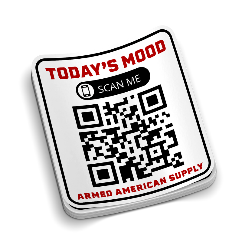 Today's Mood - Funny QR Code Sticker