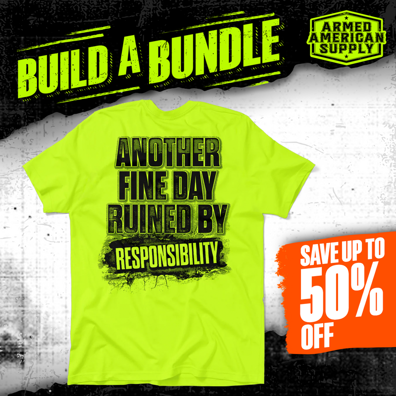 Responsibility - Safety Yellow T-Shirt