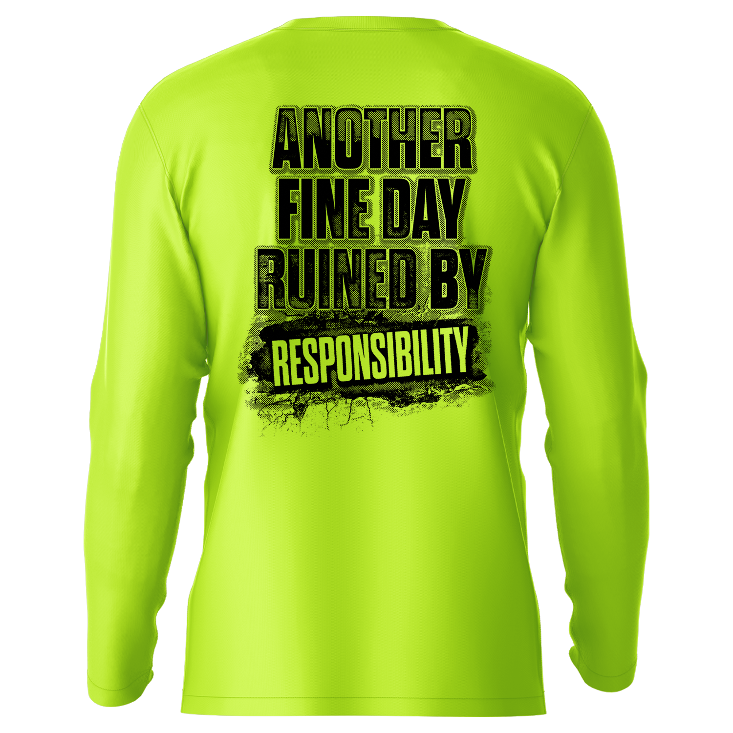 Responsibility - Hi-Visibility UPF 50 Long Sleeve Sun Shirt