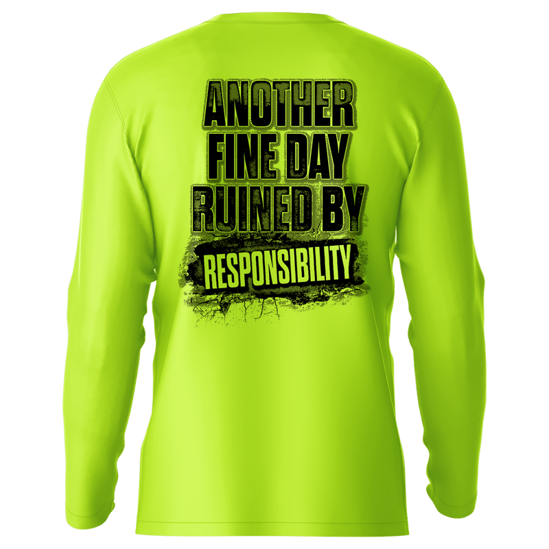 Responsibility - Hi-Visibility UPF 50 Long Sleeve Sun Shirt
