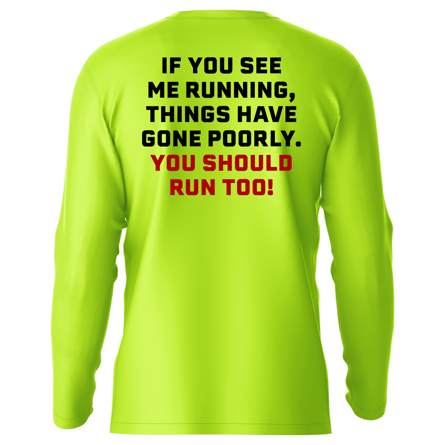 Run - Hi-Visibility UPF 50 Long Sleeve Sun Shirt