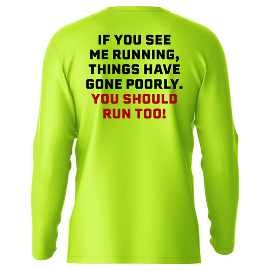 Run - Hi-Visibility UPF 50 Long Sleeve Sun Shirt