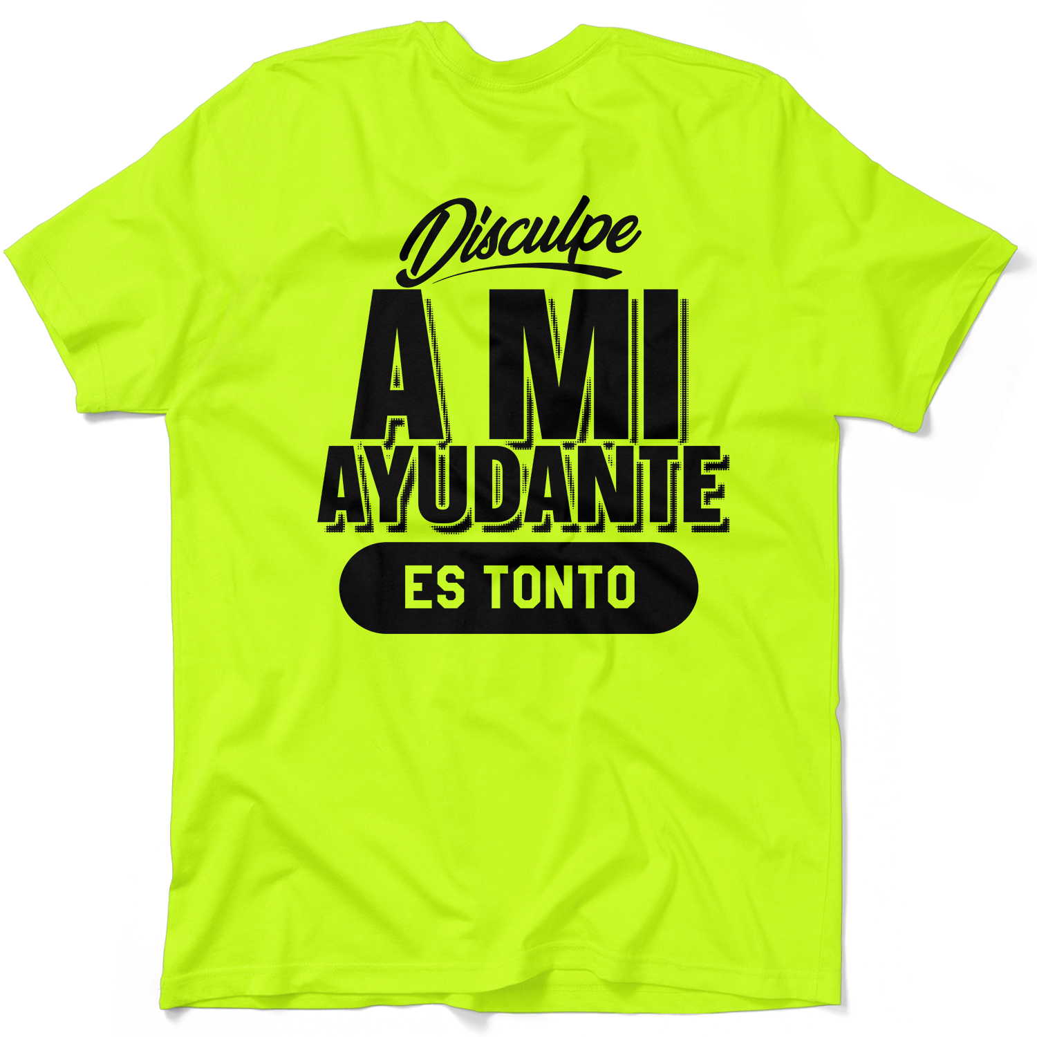 Ayudante - Safety Yellow Hi-Vis T-Shirt