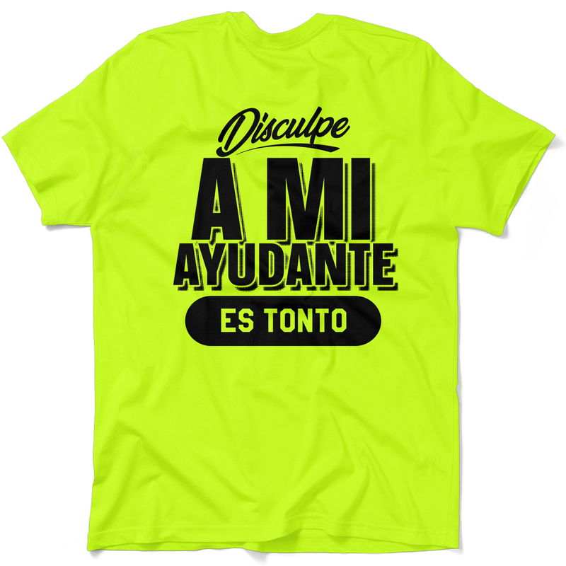 Ayudante - Safety Yellow Hi-Vis T-Shirt