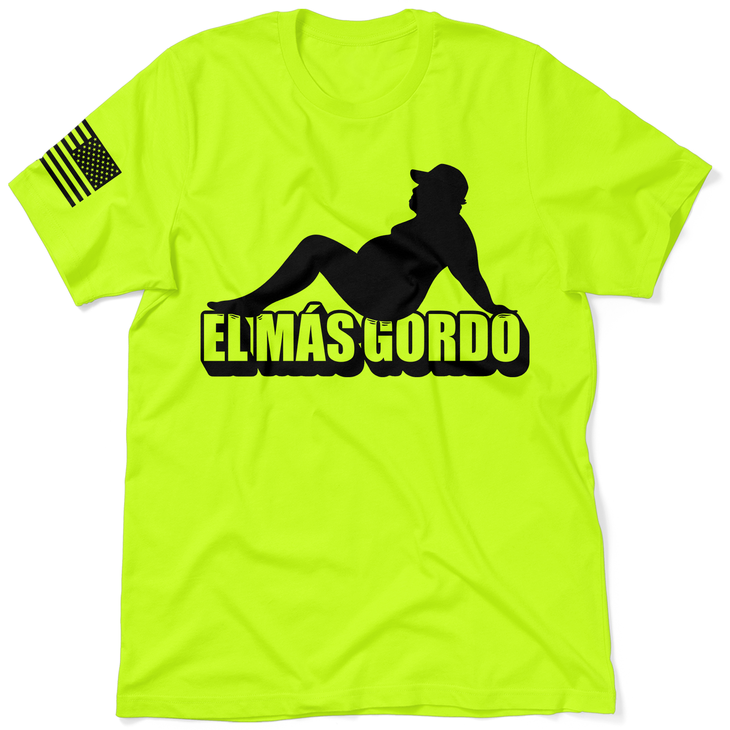 El Mas Gordo - Safety Yellow Hi-Vis T-Shirt