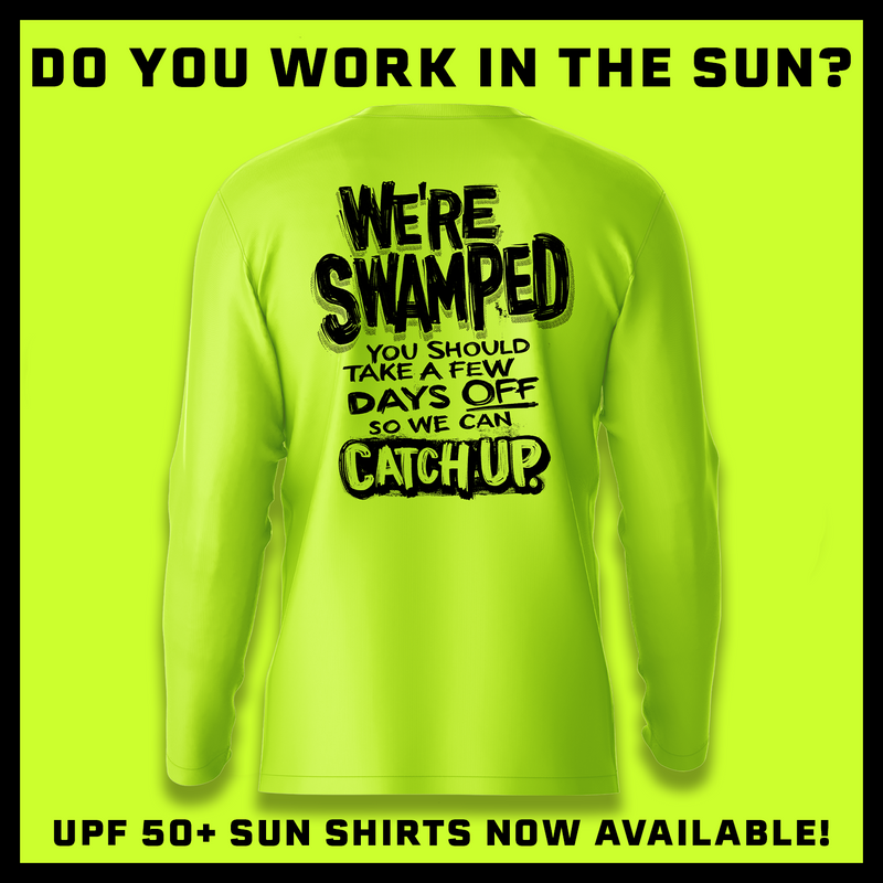 Swamped - Hi-Visibility UPF 50 Long Sleeve Sun Shirt