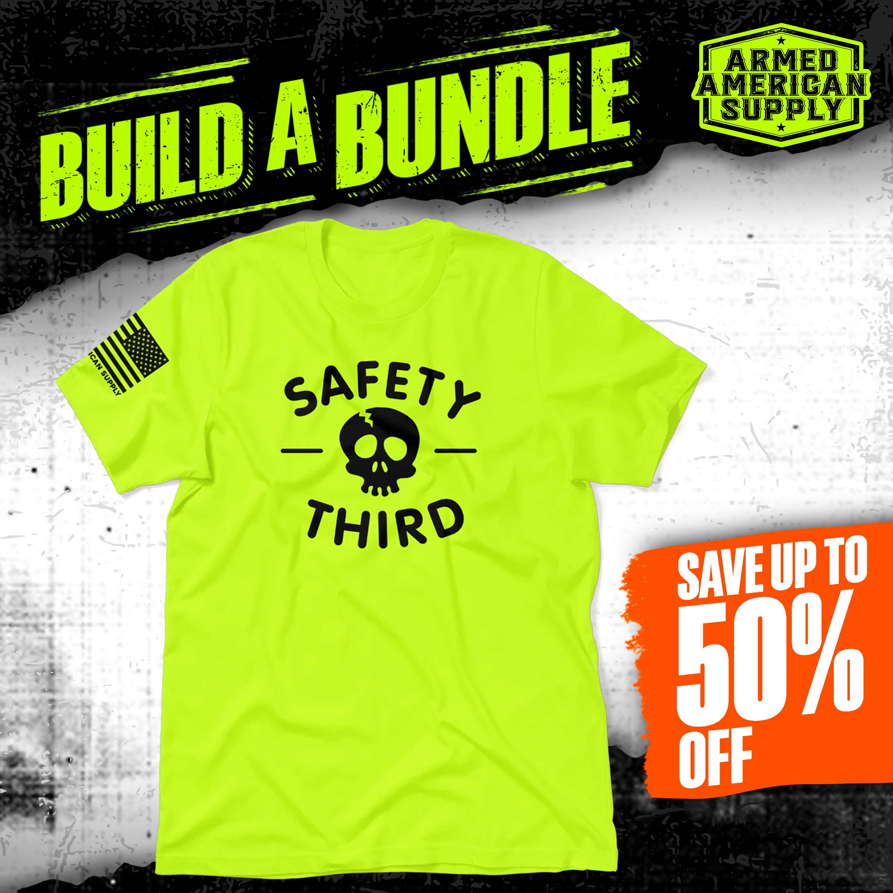 Safety Third - Safety Yellow T-Shirt