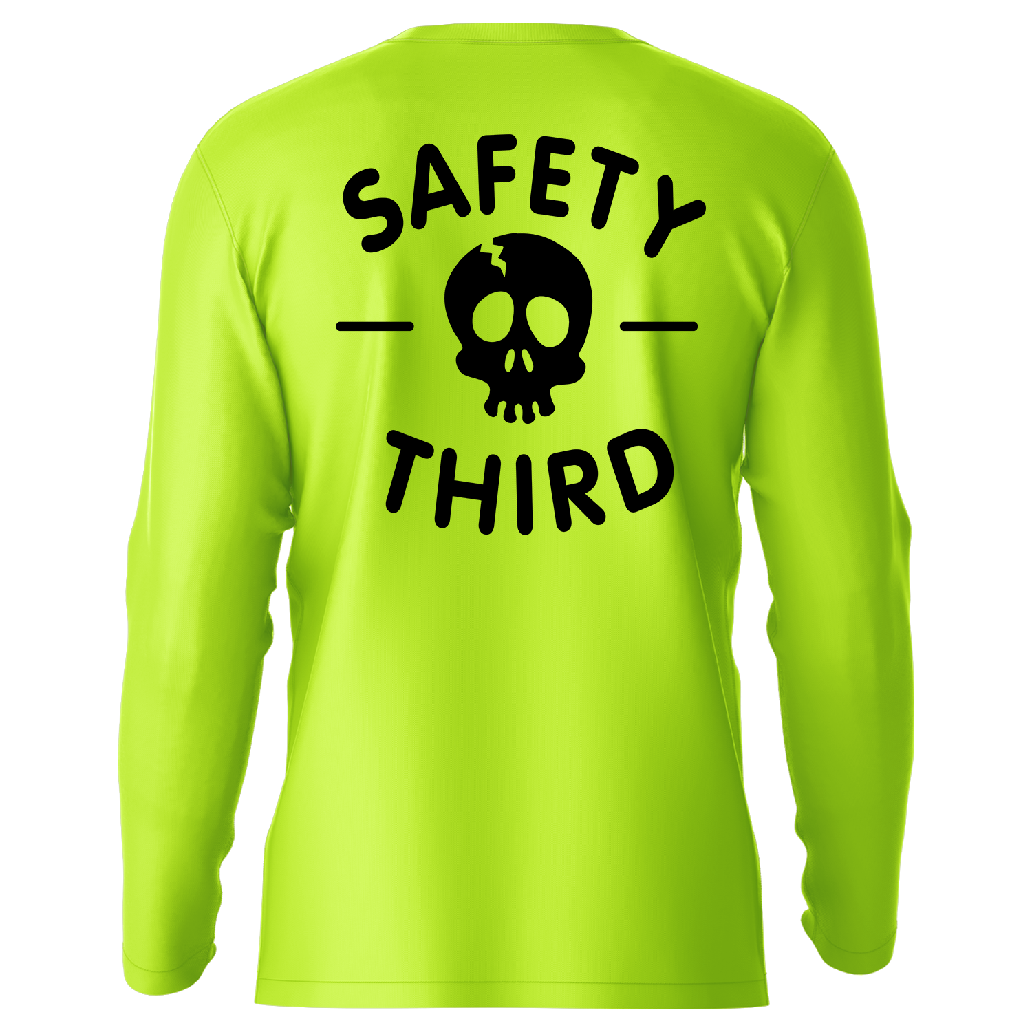 Safety Third - Hi-Visibility UPF 50 Long Sleeve Sun Shirt