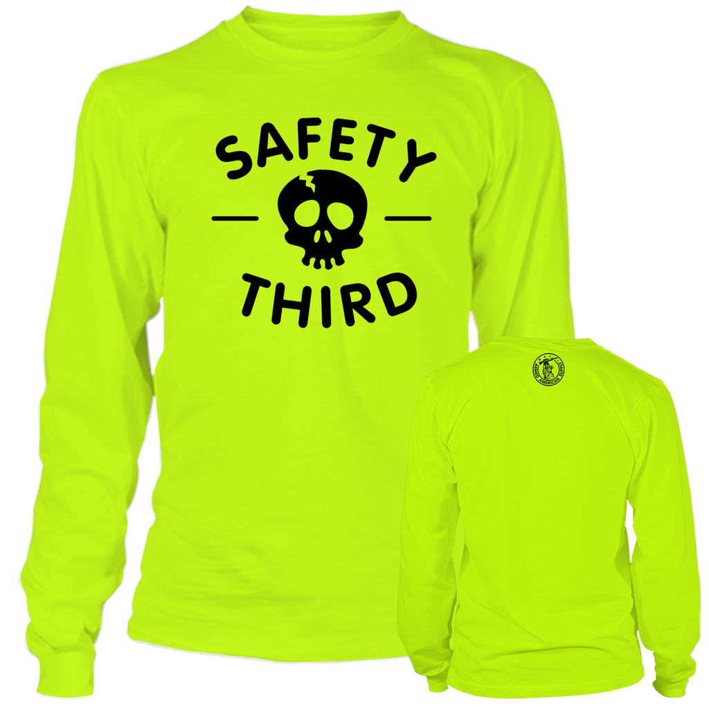 Long Sleeve Safety Yellow Shirts Long sleeve safety yellow shirts