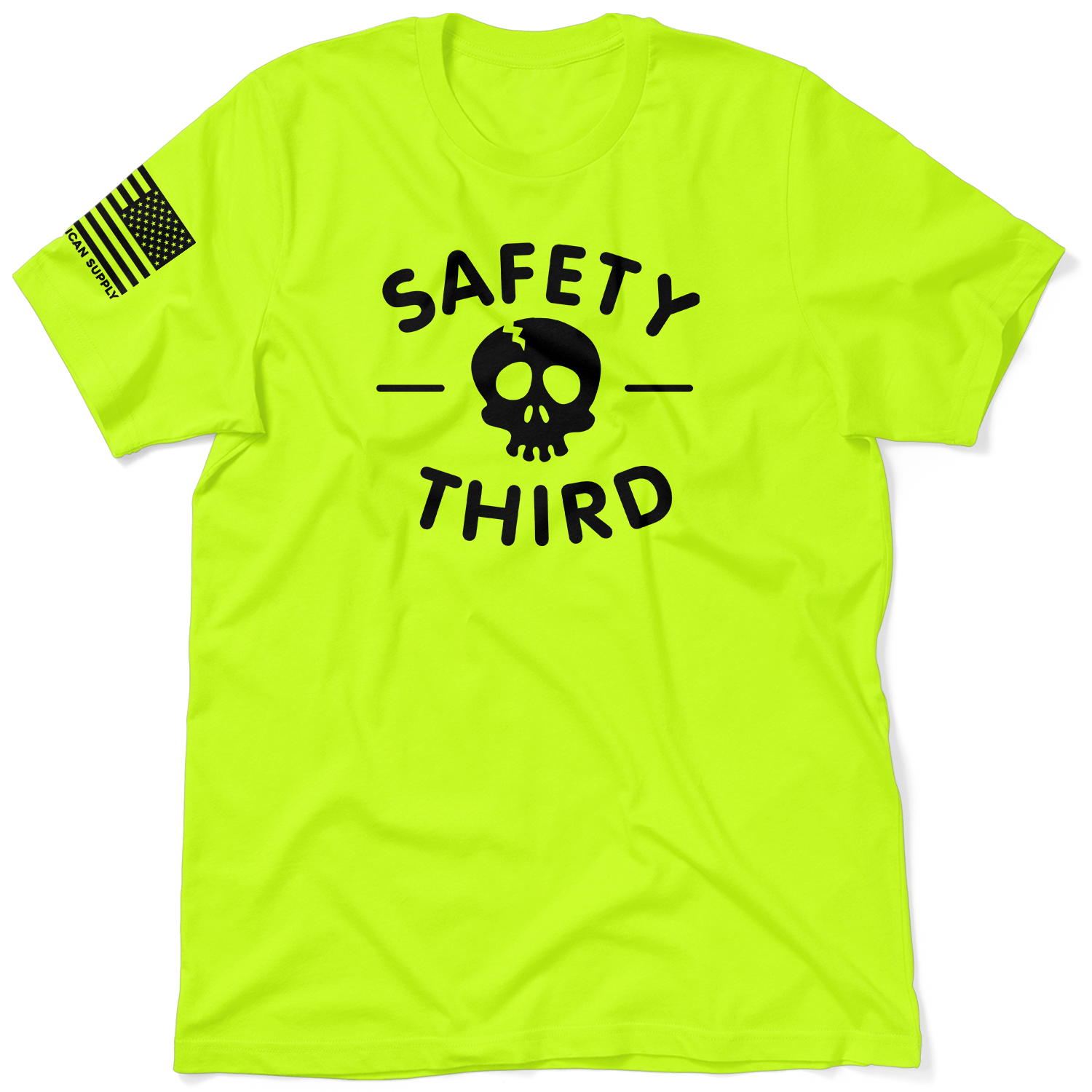 Safety Third - Safety Yellow T-Shirt