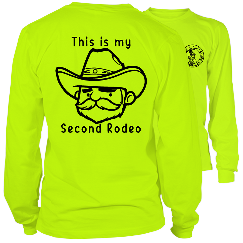 My Second Rodeo - Long Sleeve Safety Yellow Hi-Vis