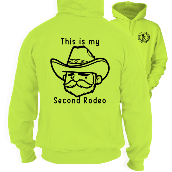 My Second Rodeo - Safety Yellow Hi-Vis Hoodie