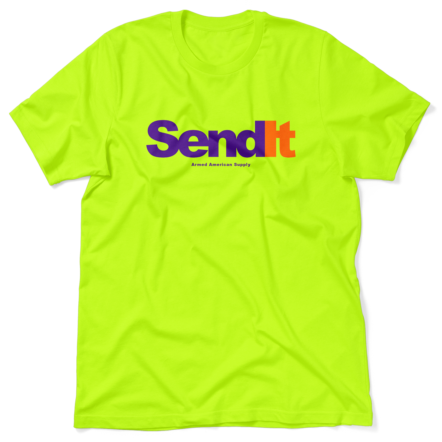 Send It - Safety Yellow T-Shirt