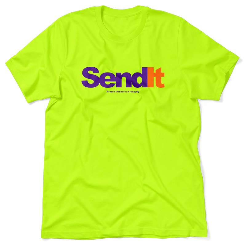 Send It - Safety Yellow T-Shirt