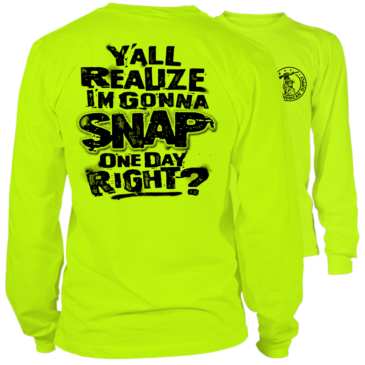 Snap - Long Sleeve Hi-Vis T-Shirt