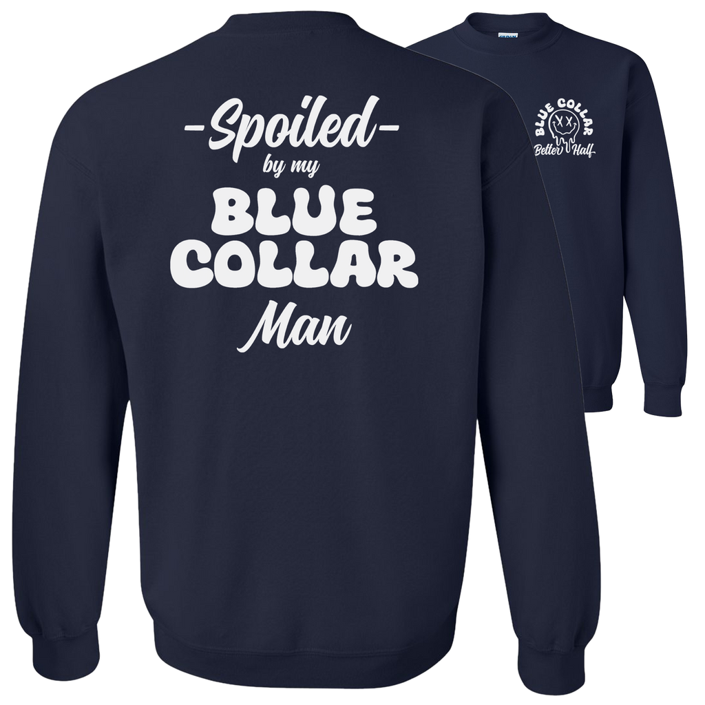 Navy Blue Spoiled - Crew Sweatshirt